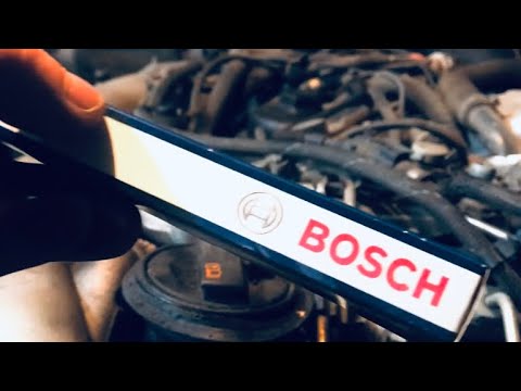 Touareg NF 3.0 CASA замена свечи накала / Replacing the glow plug