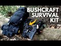 Full bushcraft  survival jungle kit  belt and day pack