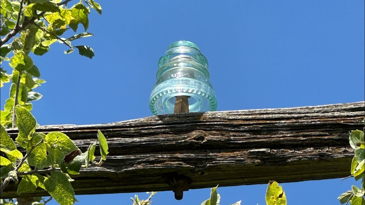 Finding Telegraph Poles Along The Abandoned Railroad - YouTube