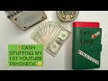 My First YouTube Paycheck💰/Cash Stuffing/Happy Mail😃/Single Mama/Ep. 59