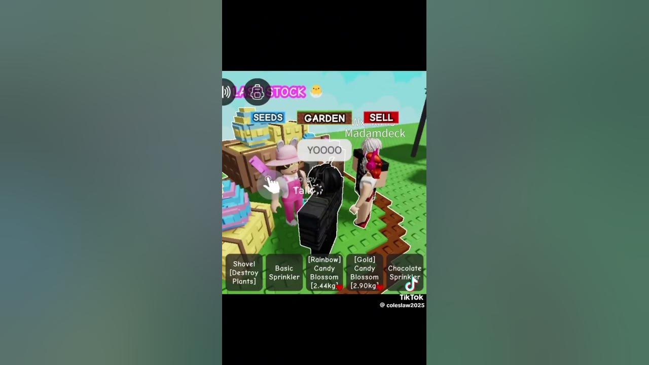 HOW HE GOT CANDY BLOSSOM 😱🤑 #roblox #growagarden #luck #edit #shorts