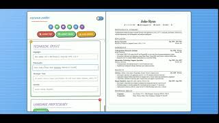 resume.codes — Free, ATS-Friendly Resume Builder for Students &amp; Developers
