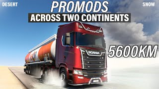 ETS2 ProMods Longest Delivery (Iraq to Iceland) Al-Qa'im to Bolungarvik | Euro Truck Simulator 2