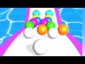 2048 BALLS(Color Balls Run)  - All Levels /Gameplay IOS (Levels 16-19).