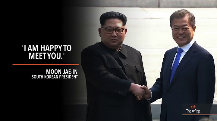 North and South Korea hold historic summit