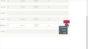 Submit and unsubmit a student assessment