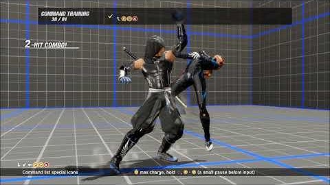 Dead or Alive 6 - Hayate Move List (Command Training / Secret Moves)