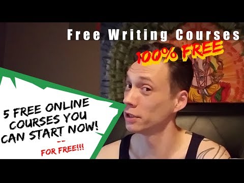 5 Free Online Writing Courses you can start today