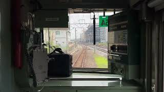 JR東日本 信越本線 前面車窓 北高崎〜高崎駅 | JR East Shinetsu Mainline, Cab view, Kita-Takasaki~ Takasaki Station ‘2306