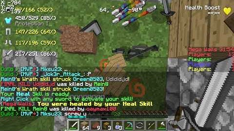 Hypixel MegaWalls #2 kill aura hacker
