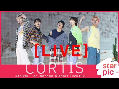 [LIVE]  CORTIS Arrival - at Incheon Airport 20251021