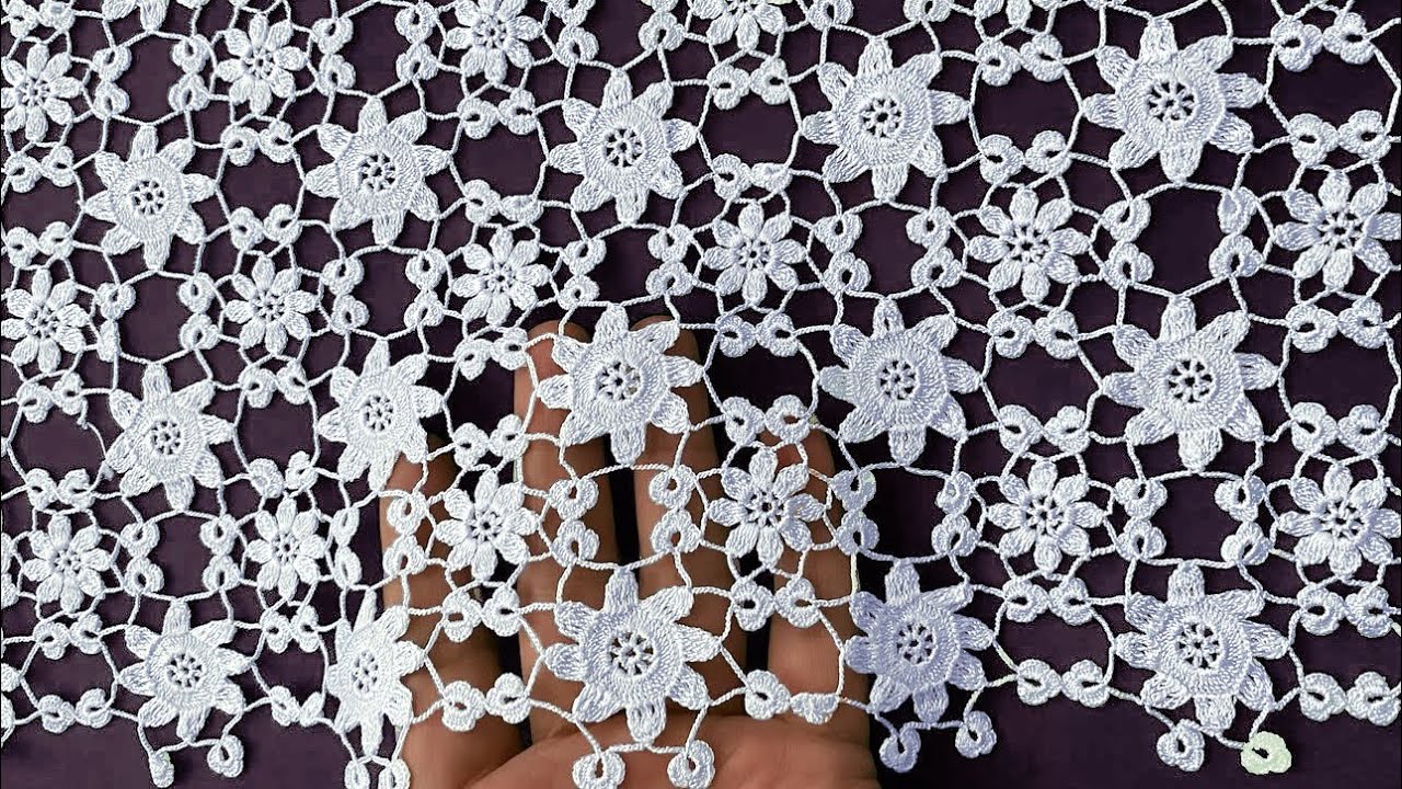 Super Easy Crochet Flower Motif 🧶 For 2026