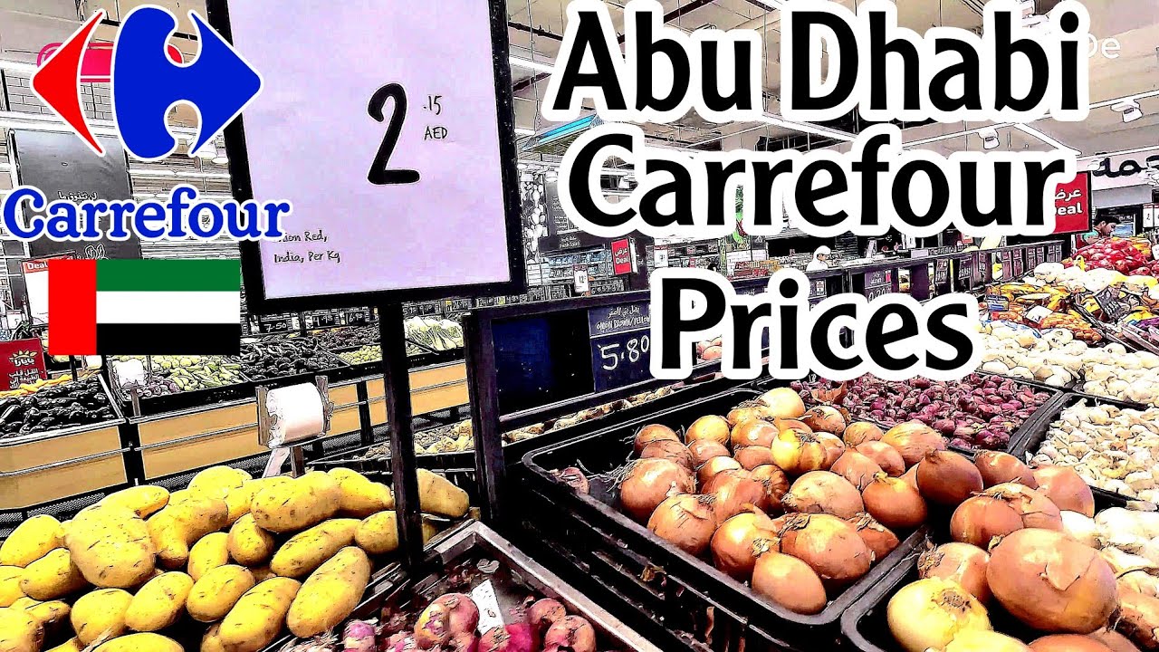 Carrefour Grocery Tour : unveiling UAE's Hypermarket Prices