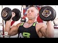 Musclebuilding chest and shoulders workout  hunter delfa