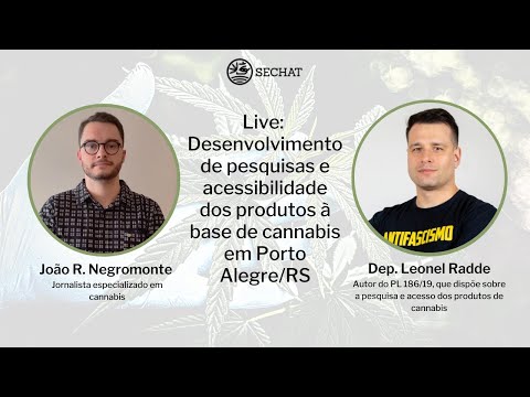 Live: Pesquisas e acessibilidade dos produtos à base de cannabis em Porto Alegre/RS