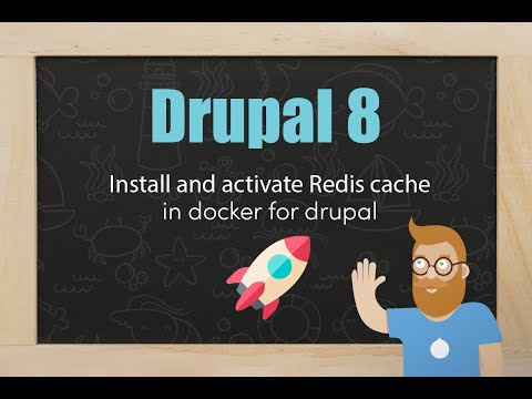 Install and activate redis cache in docker4drupal