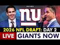 NY Giants NFL Draft 2026 LIVE Day 2: Rounds 2 &amp; 3