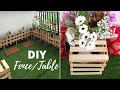 DIY Fence & Tea Table For Balcony Garden || Simply Laxmi's Life