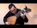 BACH BWV 1001, played on the 13 course lute by Xavier Daz-Latorre