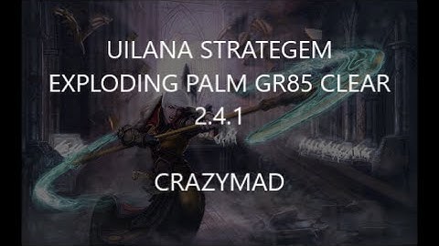 Uilana Exploding Palm GR85 Clear