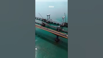 The New vs Ols Pamban Bridge
