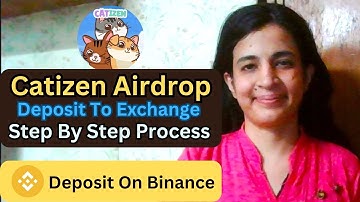 Catizen Coins (CATI): How to Deposit on Binance & Other Crypto Exchanges!
