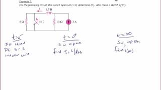 ECE203 Lecture 10 2: Step Response and General Solution of RL and RC Circuits