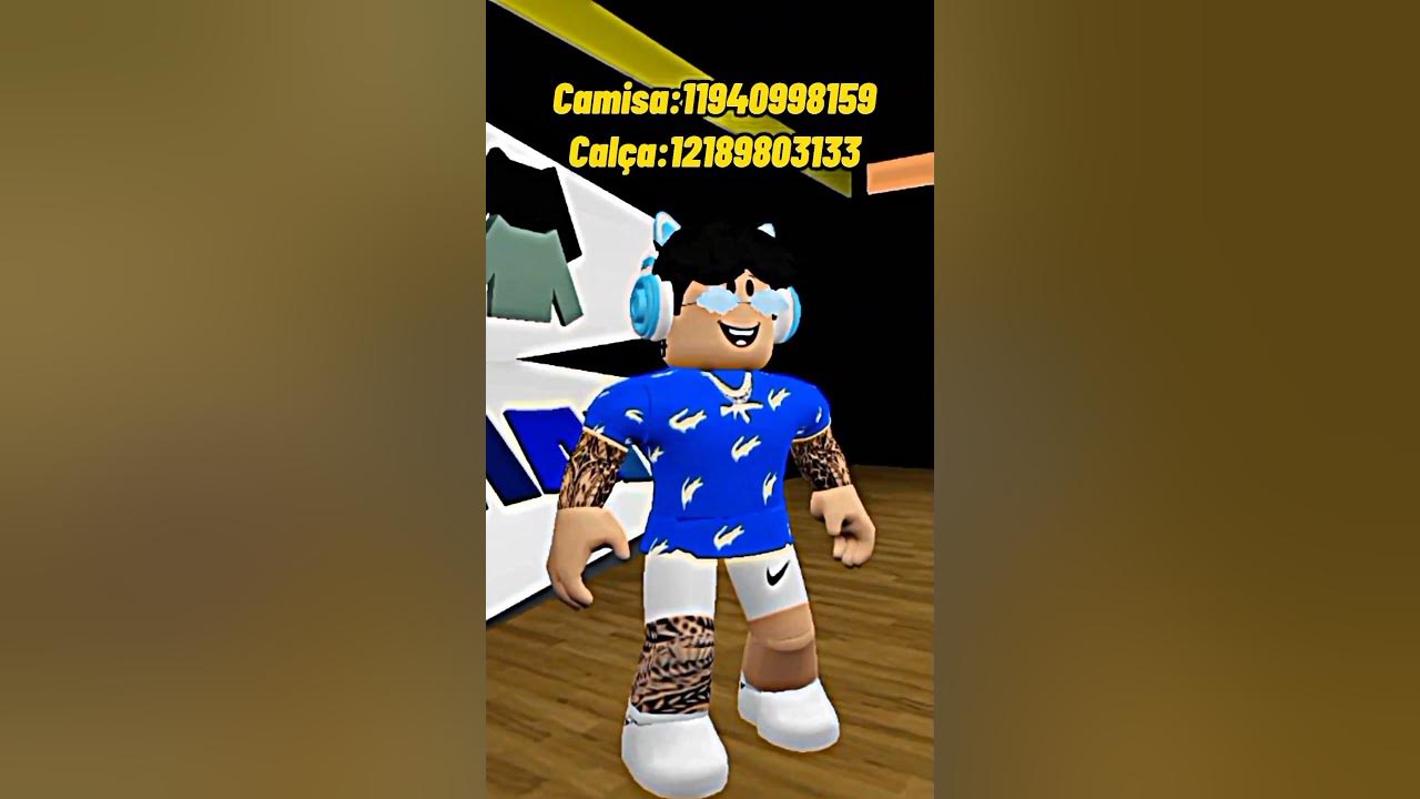 CÓDIGOS DE ROUPAS MASCULINAS PARA USAR NO BROOKHAVEN!😝 #shorts #roblox 