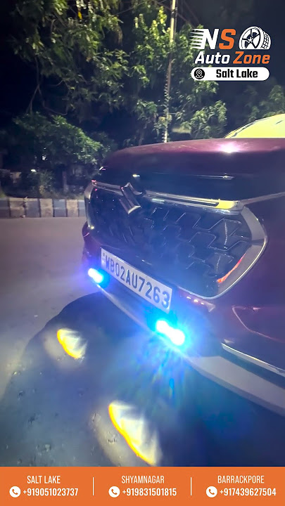 Aozoom W5 Projector Headlight Installation on Grand Vitara | NS Auto Zone #shorts