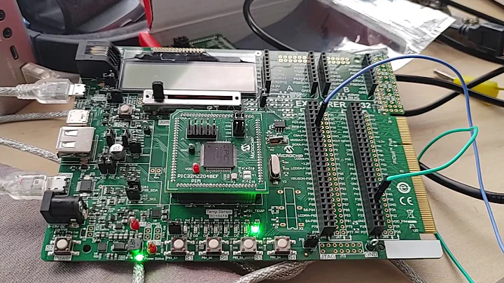 Explorer 16/32 Spectrum Analyzer POC