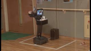temi robot in CZ Hospital, Taiwan