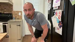 Modified Push-Ups Using A Kitchen Counter Beginner