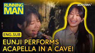 Jeong Eunji Gives an Enchanting Performance in a Cave Running Man EP816 KOCOWA