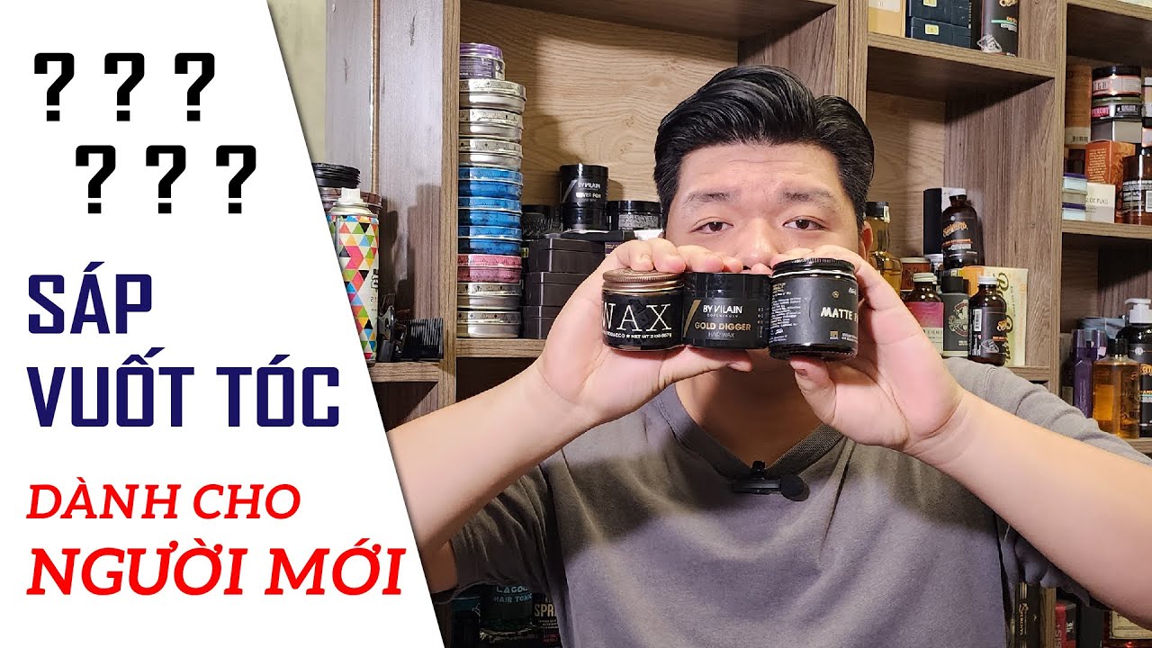 NGƯỜI MỚI Dùng Sáp Vuốt Tóc Nào   Tiến Đích Shop  YouTube