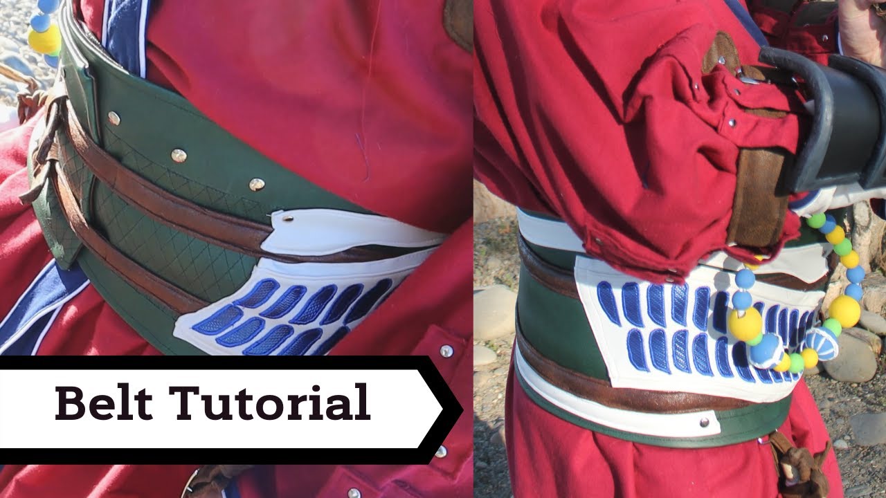 Pleather Belt Cosplay Tutorial - Auron (FFX)