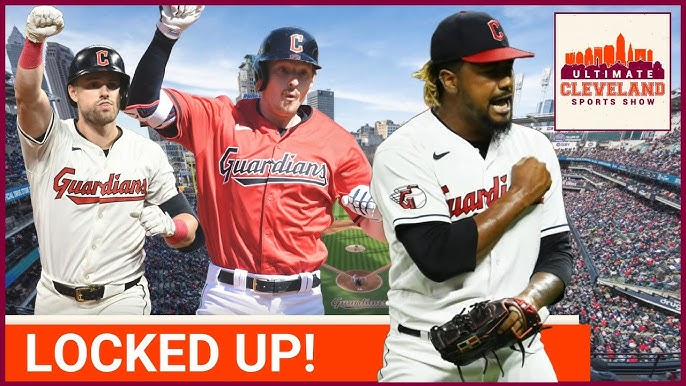 FIRST ROUND BYE: Lane Thomas' power swing gives the Cleveland Guardians  another reason to celebrate