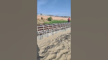 Cap beam Formwork of concrete sheet pile