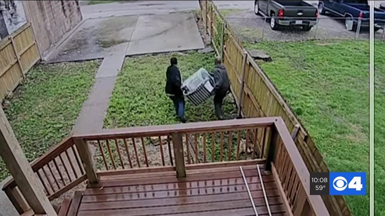 Thieves steal air conditioning unit from same St. Louis home twice in ...