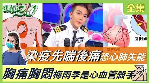 孙生崩溃喊心脏痛到呼吸困难！染疫伴随胸痛 先喘后痛是心肺失能特征！胸痛休息就好？3条冠状动脉全堵险死！胸痛胸闷 当心梅雨季是心血管杀手！夏天养心这样吃！ 健康2.0 20220612 (完整版) - 天天要闻