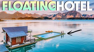 $1000 THAILAND FLOATING HOTEL 🇹🇭 Khao Sok National Park