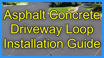 Asphalt Concrete Driveway Loop Installation Guide