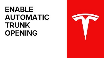 How to Enable Automatic Trunk Opening in Your Tesla Model Y 2025 +