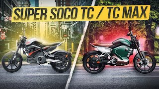 Электромотоцикл SUPER SOCO TC или SUPER SOCO TC MAX. Что лучше ?