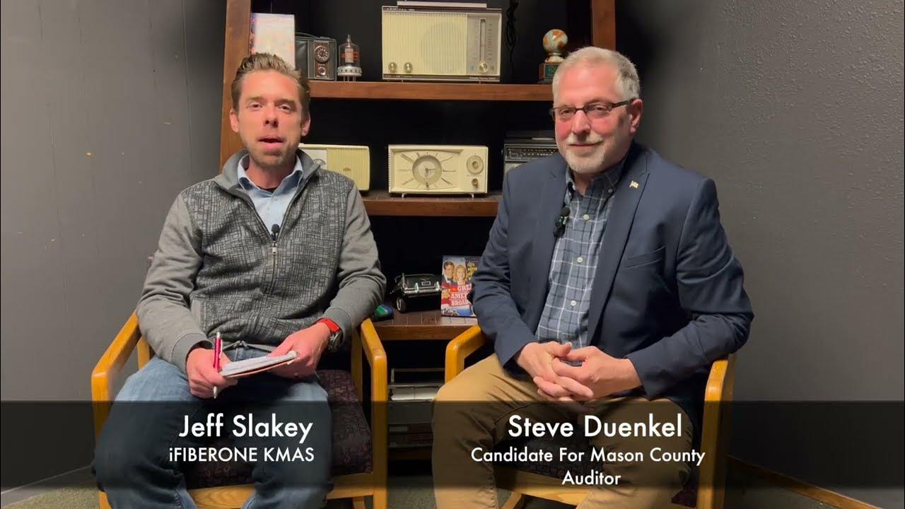 Steve Duenkel Candidate for Mason County Auditor 2022 Candidate