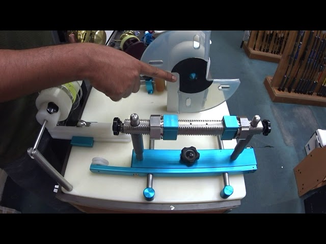 FB LATEST SPOOLING MACHINE FOR FISHING REEL. 