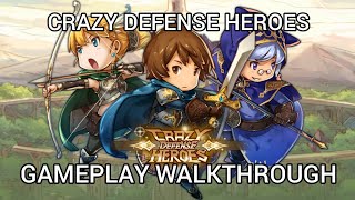 CRAZY DEFENSE HEROES | Basic Gameplay Walkthrough screenshot 1