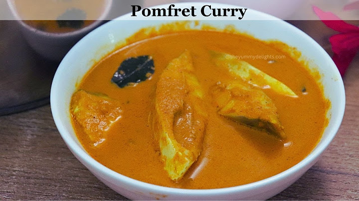 Mangalorean Pomfret Curry | How to make Traditional Mangalorean Fish Curry | Mangalorean Recipes