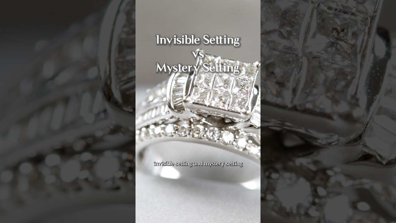 Differences of Mystery & Invisible Setting 💍 