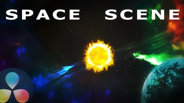 Create Space Scene in DaVinci Resolve: Fusion Tutorial