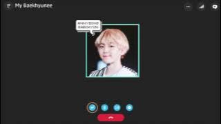 EXO Imagine: Skype Call with Baekhyun (  3D AUDIO )